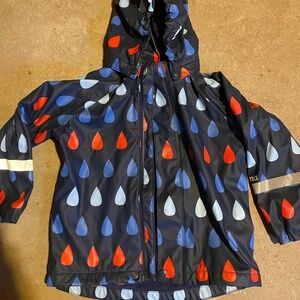 Reima Fleece Lined Rain Jacket (3T)
